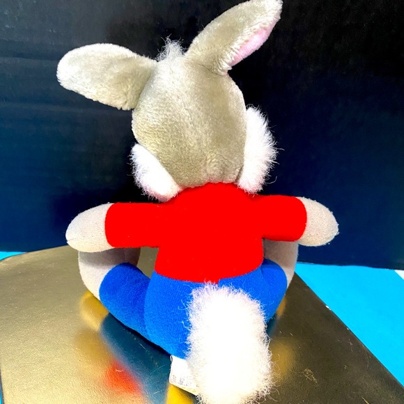 WALT DISNEY VTG 80s BRER RABBIT PLUSH CHARACTER FROM SPLASH MOUNTAIN 8” - Picture 9 of 14